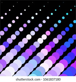 Spotted colorful vector background. Abstract halftone illustration pattern. Vintage texture
