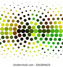 Spotted colorful vector background. Abstract halftone illustration pattern. Vintage texture
