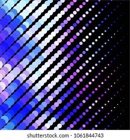 Spotted colorful vector background. Abstract halftone illustration pattern. Vintage texture
