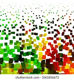 Spotted colorful vector background. Abstract halftone illustration pattern. Vintage texture
