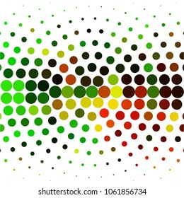 Spotted colorful vector background. Abstract halftone illustration pattern. Vintage texture
