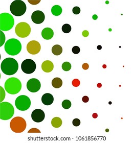 Spotted colorful vector background. Abstract halftone illustration pattern. Vintage texture

