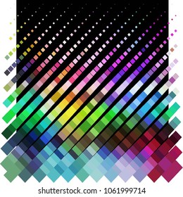 Spotted colorful vector background. Abstract halftone illustration pattern. Vintage texture
