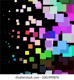 Spotted colorful vector background. Abstract halftone illustration pattern. Vintage texture
