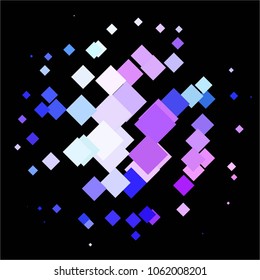 Spotted colorful vector background. Abstract halftone illustration pattern. Vintage texture
