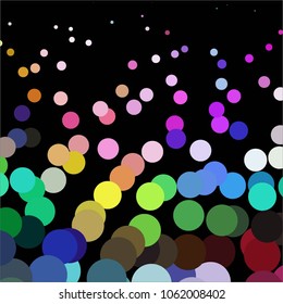 Spotted colorful vector background. Abstract halftone illustration pattern. Vintage texture
