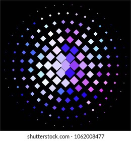 Spotted colorful vector background. Abstract halftone illustration pattern. Vintage texture
