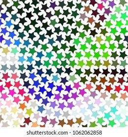 Spotted colorful vector background. Abstract halftone illustration pattern. Vintage texture
