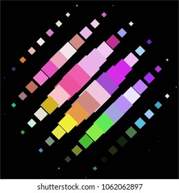 Spotted colorful vector background. Abstract halftone illustration pattern. Vintage texture
