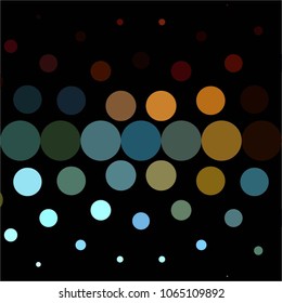 Spotted colorful vector background. Abstract halftone illustration pattern. Vintage texture
