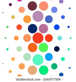 Spotted colorful vector background. Abstract halftone illustration pattern. Vintage texture
