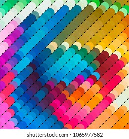 Spotted colorful vector background. Abstract halftone illustration pattern. Vintage texture
