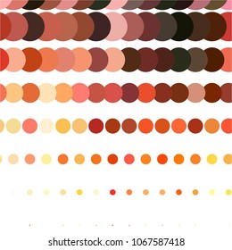 Spotted colorful vector background. Abstract halftone illustration pattern. Vintage texture
