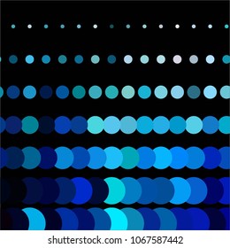 Spotted colorful vector background. Abstract halftone illustration pattern. Vintage texture
