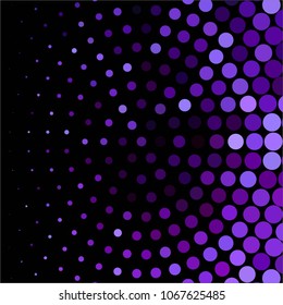 Spotted colorful vector background. Abstract halftone illustration pattern. Vintage texture
