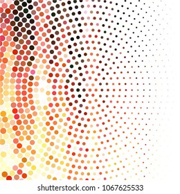 Spotted colorful vector background. Abstract halftone illustration pattern. Vintage texture
