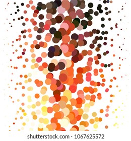 Spotted colorful vector background. Abstract halftone illustration pattern. Vintage texture
