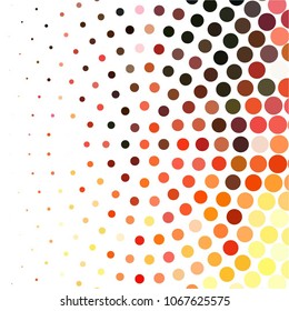 Spotted colorful vector background. Abstract halftone illustration pattern. Vintage texture
