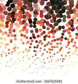 Spotted colorful vector background. Abstract halftone illustration pattern. Vintage texture
