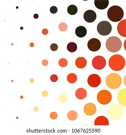 Spotted colorful vector background. Abstract halftone illustration pattern. Vintage texture
