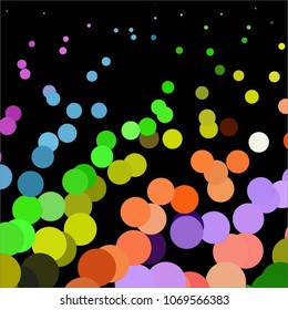 Spotted colorful vector background. Abstract halftone illustration pattern. Vintage texture
