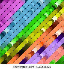 Spotted colorful vector background. Abstract halftone illustration pattern. Vintage texture
