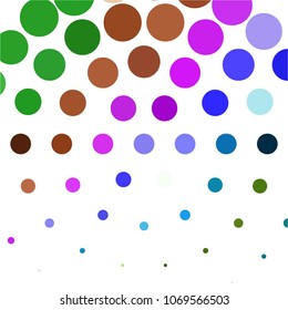 Spotted colorful vector background. Abstract halftone illustration pattern. Vintage texture
