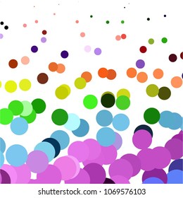 Spotted colorful vector background. Abstract halftone illustration pattern. Vintage texture
