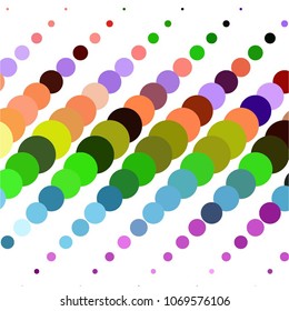 Spotted colorful vector background. Abstract halftone illustration pattern. Vintage texture
