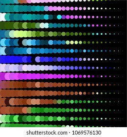 Spotted colorful vector background. Abstract halftone illustration pattern. Vintage texture
