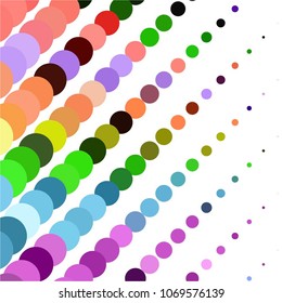 Spotted colorful vector background. Abstract halftone illustration pattern. Vintage texture
