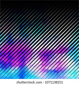 Spotted colorful vector background. Abstract halftone illustration pattern. Vintage texture
