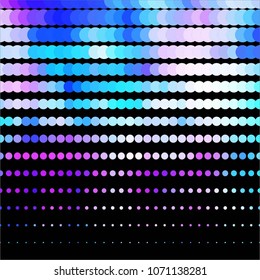 Spotted colorful vector background. Abstract halftone illustration pattern. Vintage texture
