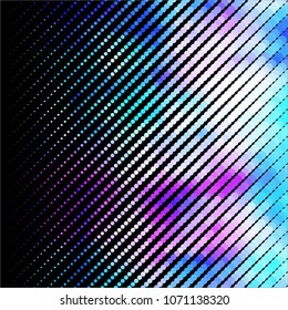 Spotted colorful vector background. Abstract halftone illustration pattern. Vintage texture
