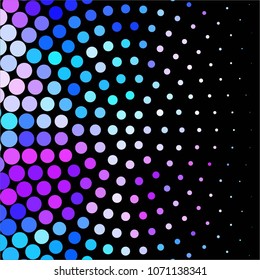 Spotted colorful vector background. Abstract halftone illustration pattern. Vintage texture
