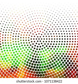 Spotted colorful vector background. Abstract halftone illustration pattern. Vintage texture
