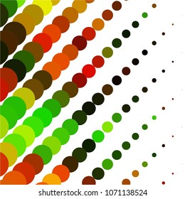 Spotted colorful vector background. Abstract halftone illustration pattern. Vintage texture
