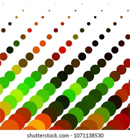 Spotted colorful vector background. Abstract halftone illustration pattern. Vintage texture
