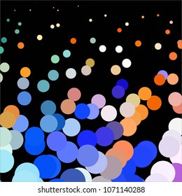 Spotted colorful vector background. Abstract halftone illustration pattern. Vintage texture
