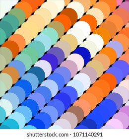 Spotted colorful vector background. Abstract halftone illustration pattern. Vintage texture
