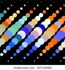 Spotted colorful vector background. Abstract halftone illustration pattern. Vintage texture
