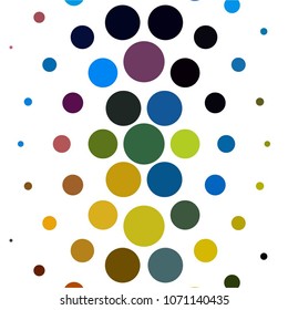 Spotted colorful vector background. Abstract halftone illustration pattern. Vintage texture
