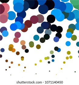 Spotted colorful vector background. Abstract halftone illustration pattern. Vintage texture
