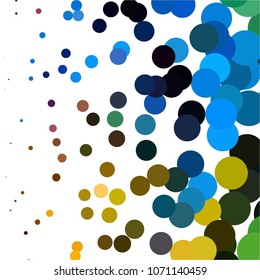 Spotted colorful vector background. Abstract halftone illustration pattern. Vintage texture
