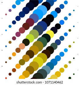 Spotted colorful vector background. Abstract halftone illustration pattern. Vintage texture

