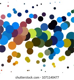 Spotted colorful vector background. Abstract halftone illustration pattern. Vintage texture
