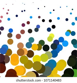 Spotted colorful vector background. Abstract halftone illustration pattern. Vintage texture
