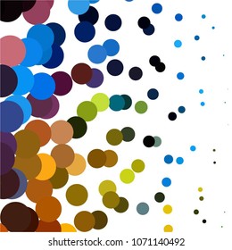 Spotted colorful vector background. Abstract halftone illustration pattern. Vintage texture
