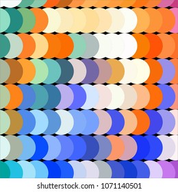 Spotted colorful vector background. Abstract halftone illustration pattern. Vintage texture
