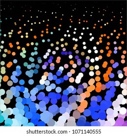 Spotted colorful vector background. Abstract halftone illustration pattern. Vintage texture
